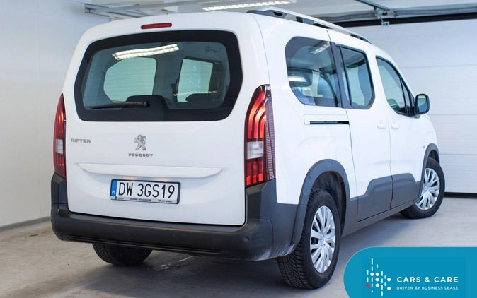 Peugeot Rifter cena 74900 przebieg: 69266, rok produkcji 2019 z Suchowola małe 232